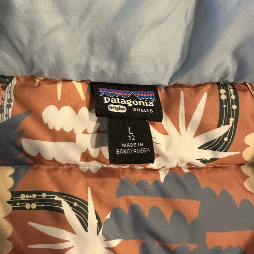 Patagonia Light Blue Kids Jacket - Picture 4 of 4